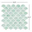 Titre mosaïque pelez et collez en PVC 10,5 po x 10,5 po