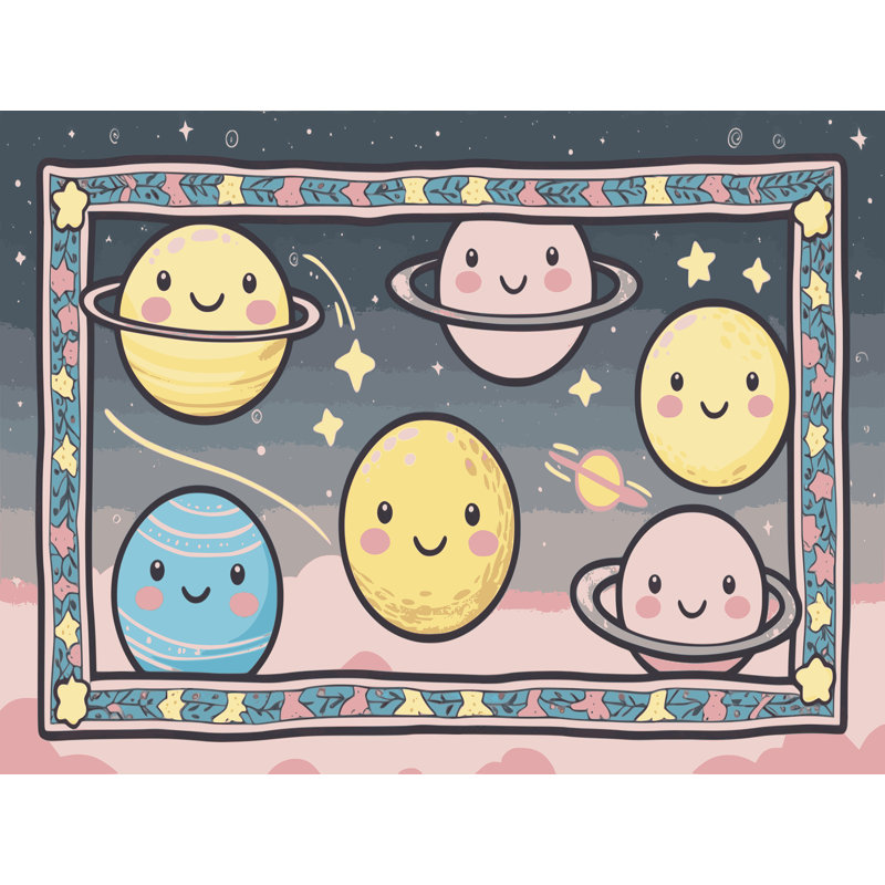 Tapis pour enfant Zoomie, Rectangulaire 2 pi x 3 pi