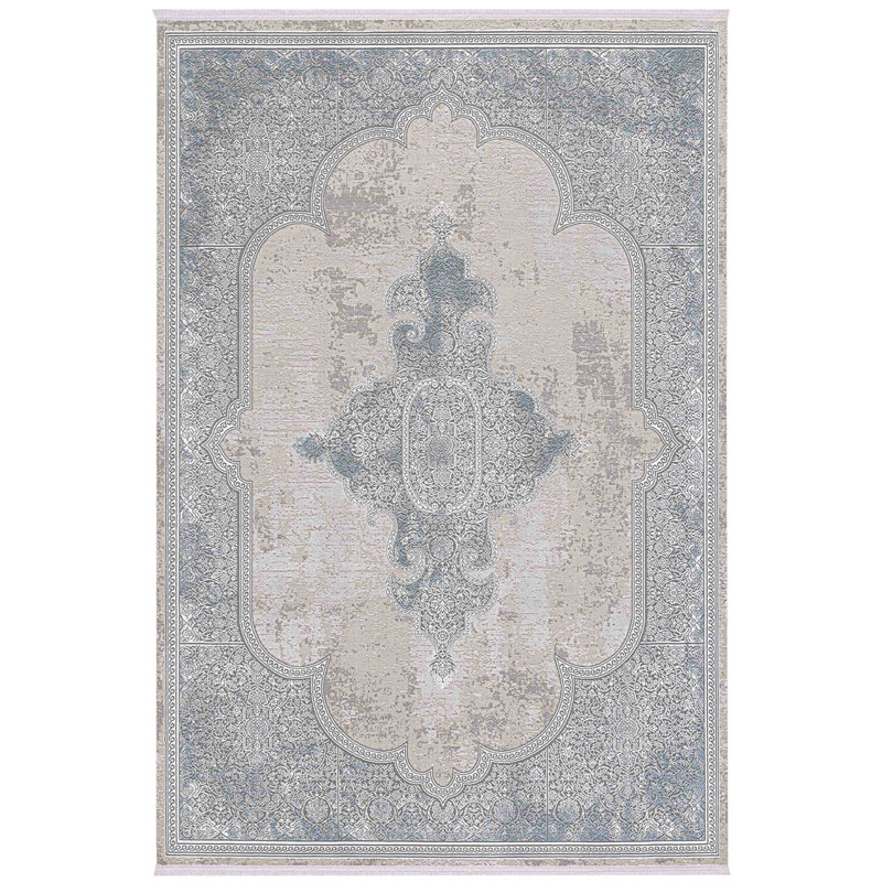 Chaliah Vintage Look Indoor / Outdoor Area Rug, Rectangle 2'7" x 4'11"
