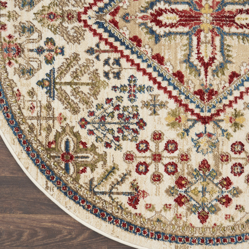 Oriental Indoor Rug, Round 6'