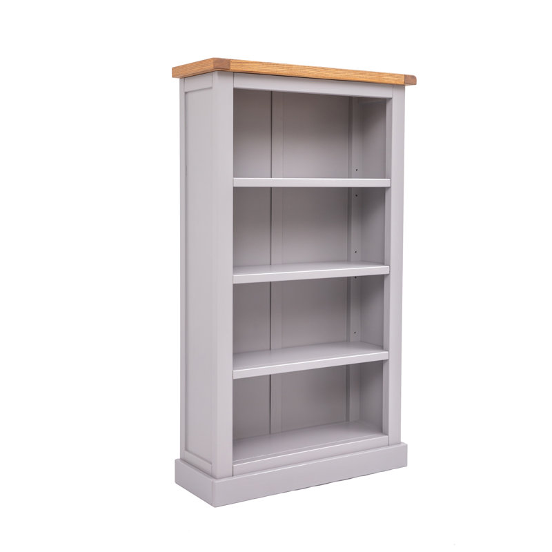Mickle 120cm H Standard Bookcase, 120cm H x 70cm W x 25cm D