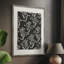 "Motif floral rétro I"