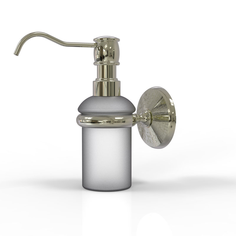 Distributeur de savon mural Tilney, Nickel poli