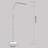 Amlcar 72'' LED Swing Arm Floor Lamp with Outlet