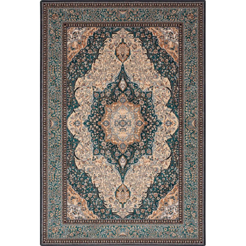 Oriental Area Rug, Rectangle 133 x 180cm