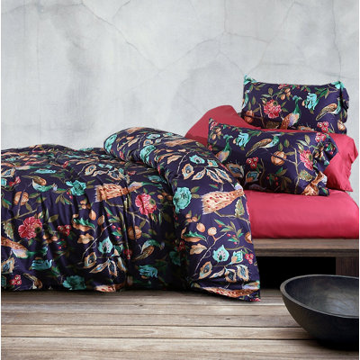 Eclectic Cotton Sateen Duvet Cover
