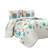 Blue Microfiber Reversible 3 Piece Quilt Set-69452039-82449850