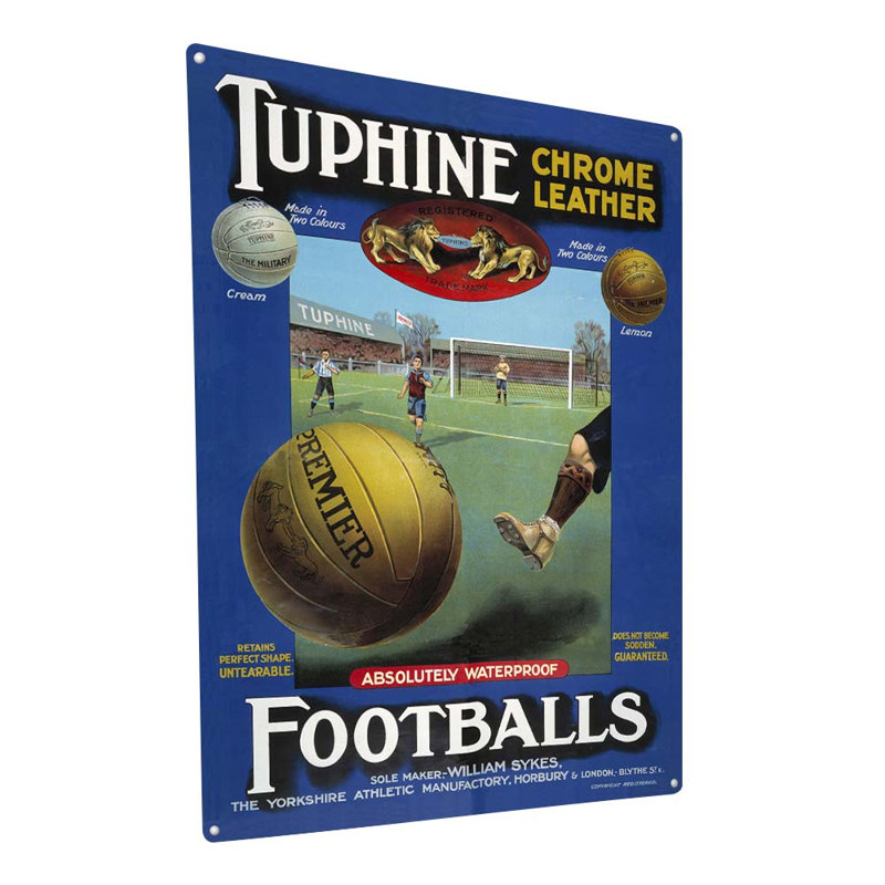«Tuphine Footballs», impression sur métal