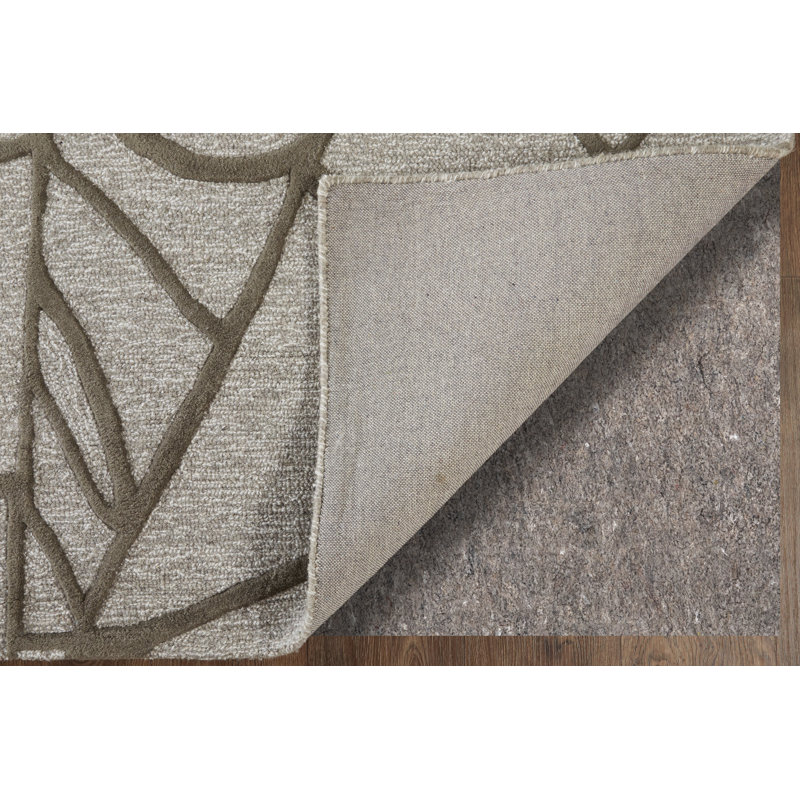 Kimball Transitional Abstract Gray Area Rug, Rectangle 5' x 8'
