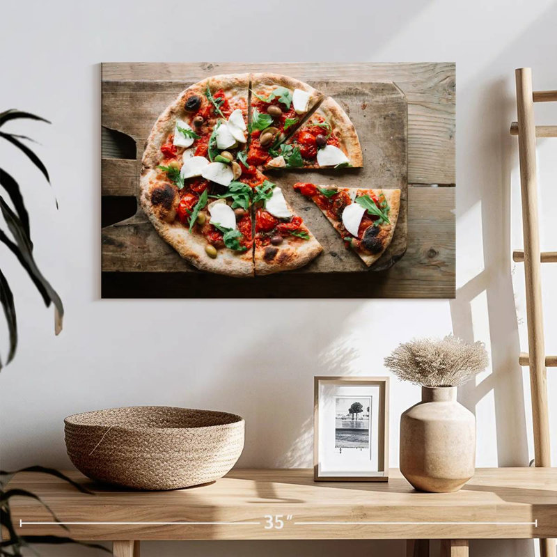 Yarlin Pizza Slices, 16'' H X 24'' W
