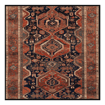 Tapis brun lavable à la machine