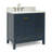 Cambridge 37'' Single Bathroom Vanity with Carrara Marble Top-530333105-469294624