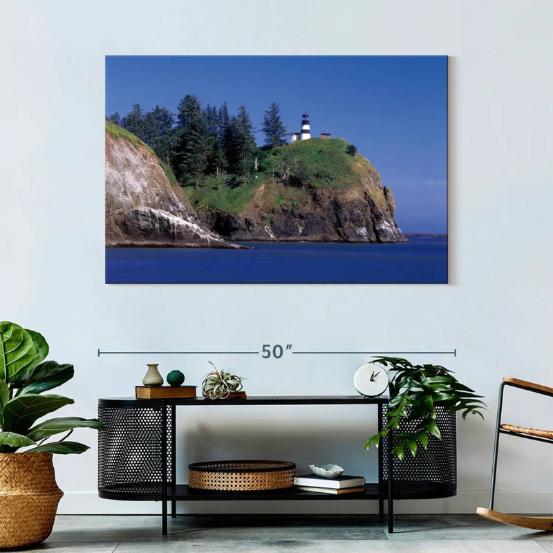 Phare Gillard, côte de Washington, H 32 po x l 48 po