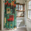 Rideau de douche Vivid Train - Premium-2092843086