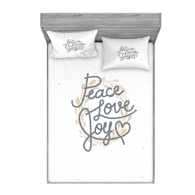 Microfiber Sheet Set, Full Sheet Set with Fitted Sheet