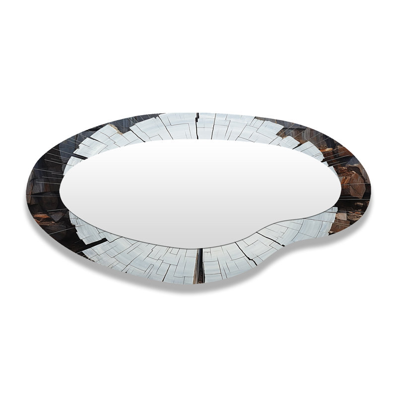 Grand miroir mural Stone Stone Quartz Mystery I - Stone Geode