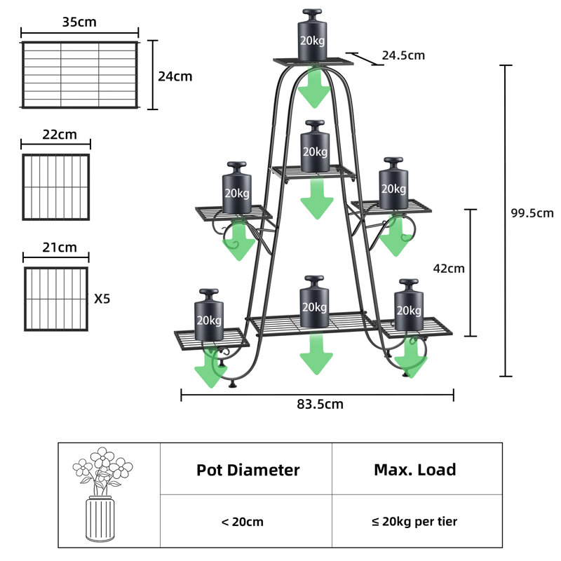 Analecia Plant Stand