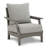 Leandria 139.75 " W Straight Patio Sectional Set with Cushions