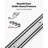 Heavy-Duty Drawer Slides, 26 inch 500 lbs with Lock Side Mount Rails, 3-Fold Full Extension Ball Bearing Rails, 1 Pair, Kitchen, Workbench, RV, Carbon Steel, Featuring Screws & Nuts