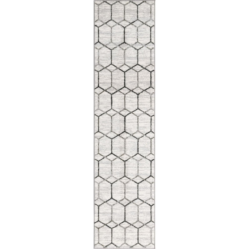 Eshin Geometric Indoor Rug, Runner 2' x 8'