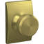 Bowery Passage Door Knob with Century Rosette
