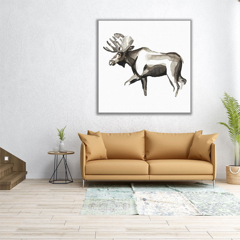 «Watercolor Woodland III», reproduction d'art sur toile, H 40 po x l 40 po