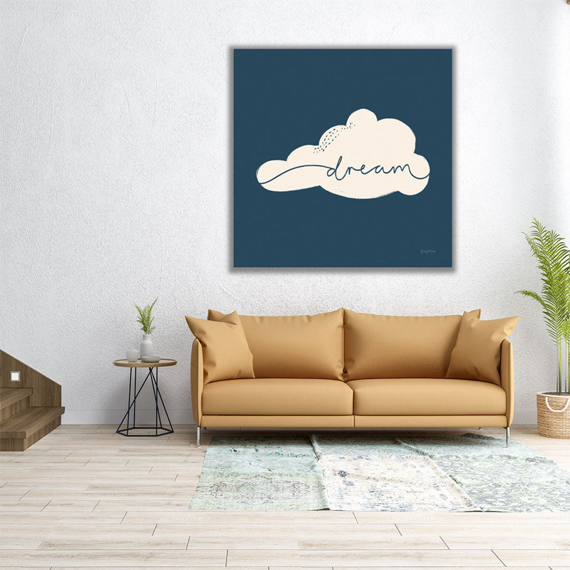Peaceful V - reproduction d'art sur toile, H 16 po x l 16 po