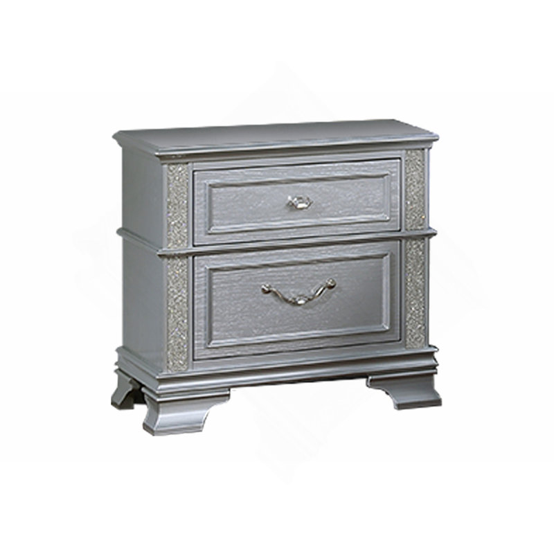 Elegance 2-Drawers Bedside Table