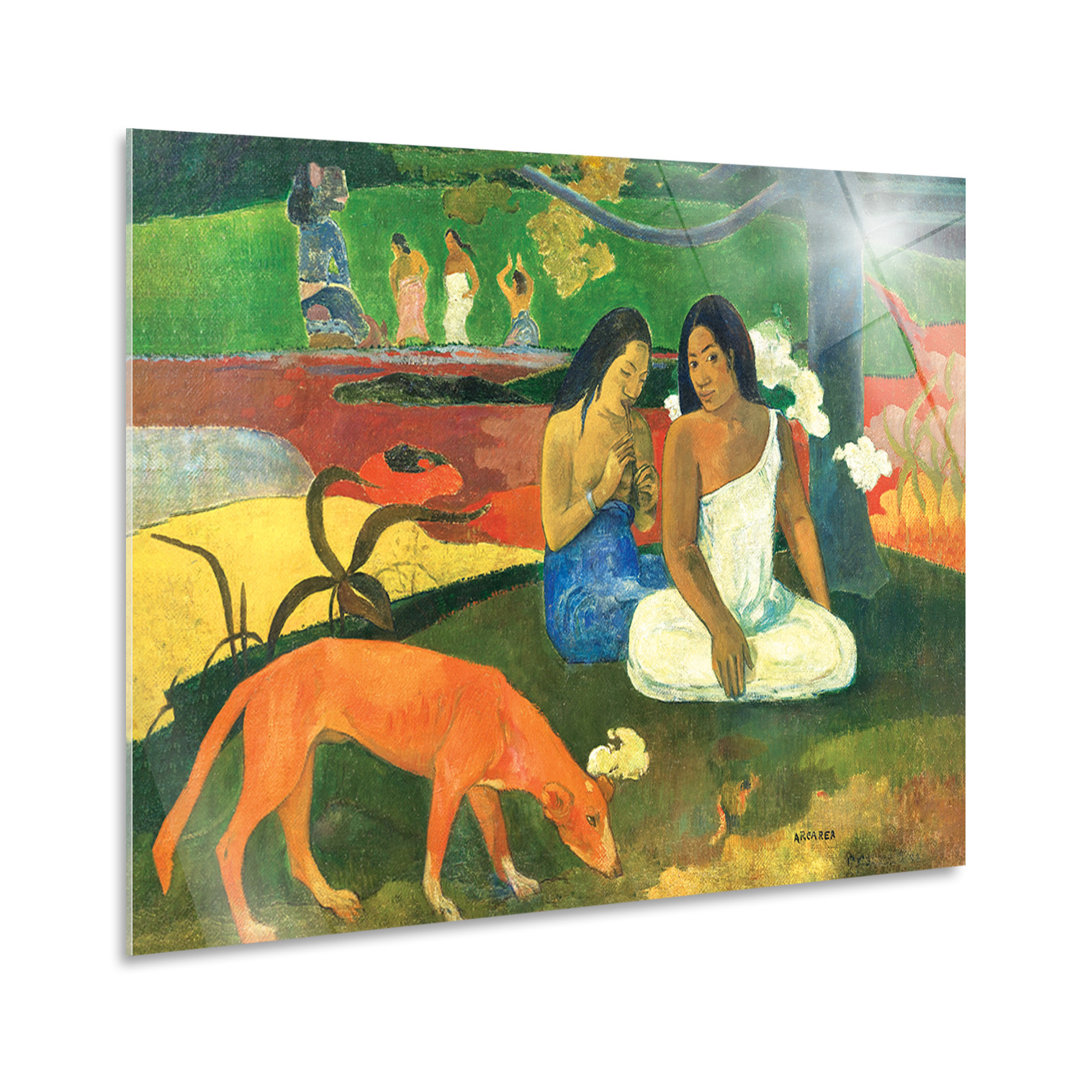 Wandbild Playfulness von Paul Gauguin