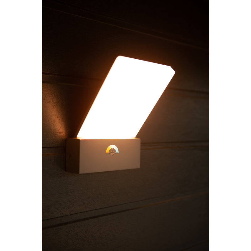 Vagharshag Hillier Integrated LED Outdoor Armed Sconce