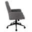 Chaise de bureau rembourrée avec accoudoirs Techni Mobile