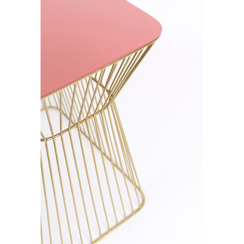 Table de bout No Offense, Vieux rose