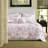 Reversible King Bedding Sets, Soft Polyester Floral Farmhouse Home Quilt