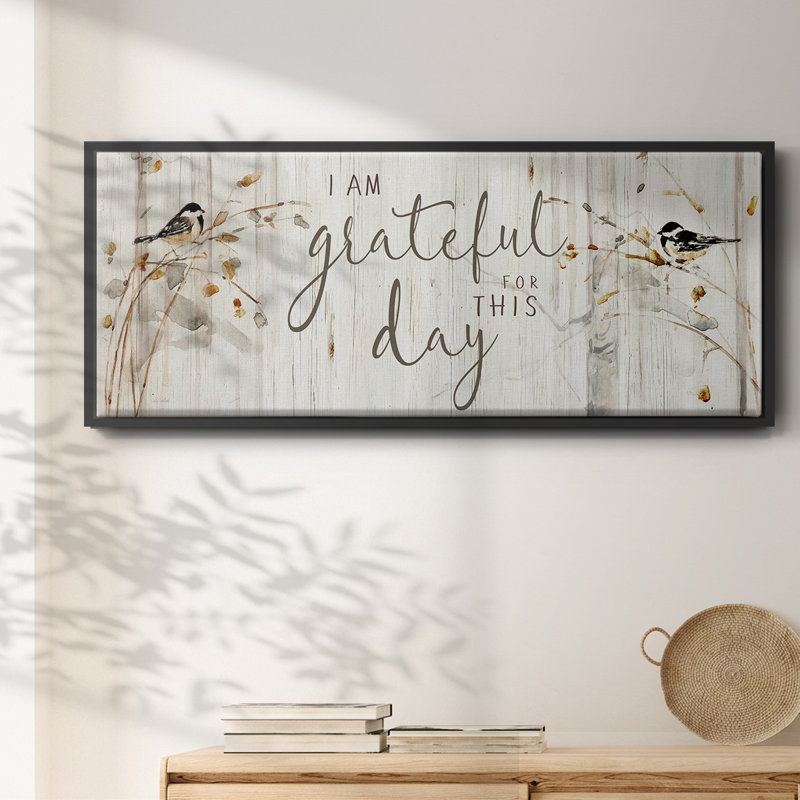 «Heaven and Nature Grateful», toile encadrée, H 20 po x l 50 po