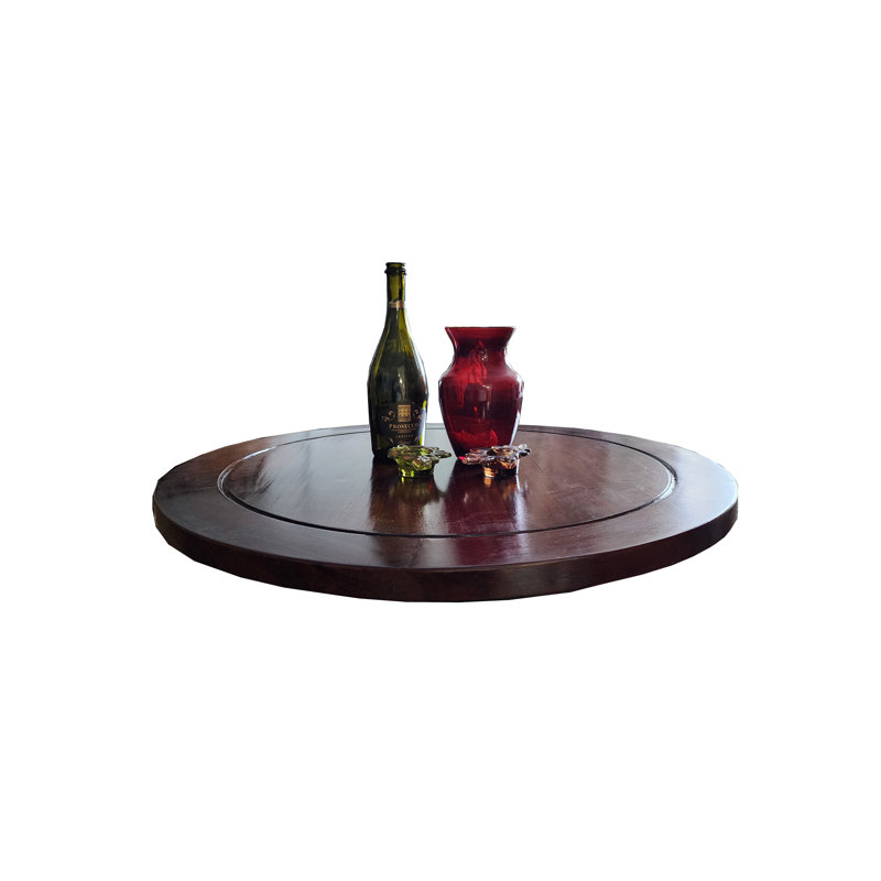 Large 30" diameter Teak Wood Lazy Susan