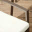 Chaise de patio avec coussin Ruslana