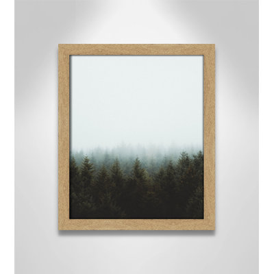 «Misty Forrest Misty Forest» par Clement M - Art encadré avec fond perdu
