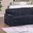 Modern Style 2Pc Convertible Sectional Pull Out Sofa Fold Down Table Cup Holder Usb Port Storage Chaise Matching Pillow Black Finish Primary Living Room-1753441569