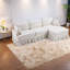 Canapé modulaire en bois chenille
