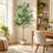 Artificial Olive Tree with Planter and Basket-331940840