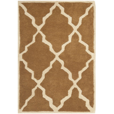 Carolene Hand Tufted Wool Geometric Rug