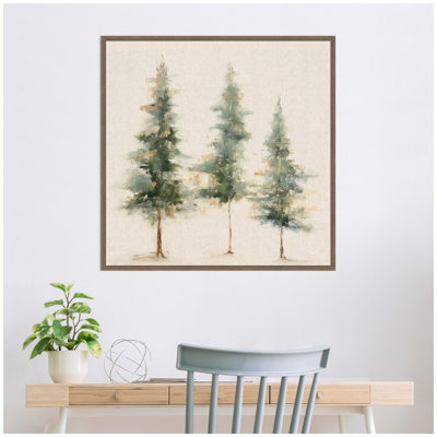 «Rustic Farmhouse Abstract Landscape», art mural