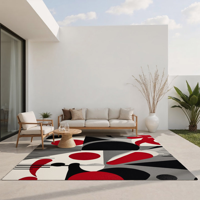 Velvet Radiance Indoor And Outdoor Area Rug, Rectangle 1'6" x 2'6"