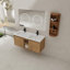 Combo moderne de rangement et de meuble-lavabo moderne - Conception élégante, fonctionnalité maximale