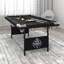 Table de billard pliable Fat Cat Trueshot, 6 pieds, noir