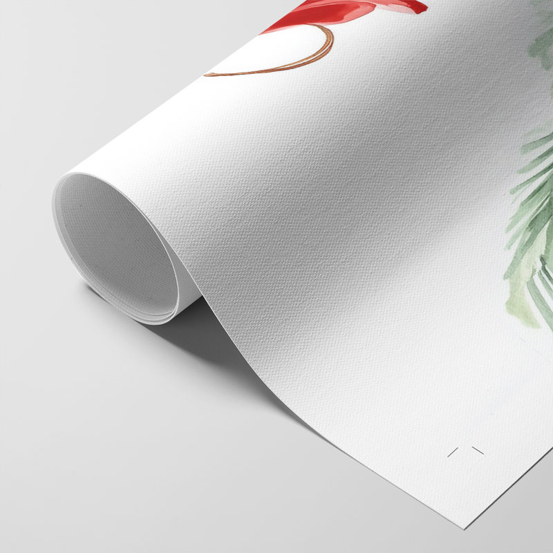 Art des Fêtes de Noël - Impression sur toile seulement - non encadrée, H 18 po x l 12 po