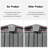 Outdoor Storage Shed 5.7X3 FT,Metal Outside Sheds&Outdoor Storage Galvanized Steel,Tool Shed With Lockable Double Door For Patio,Backyard,Garden,Lawn (5.7X3ft)-123794545-123794547