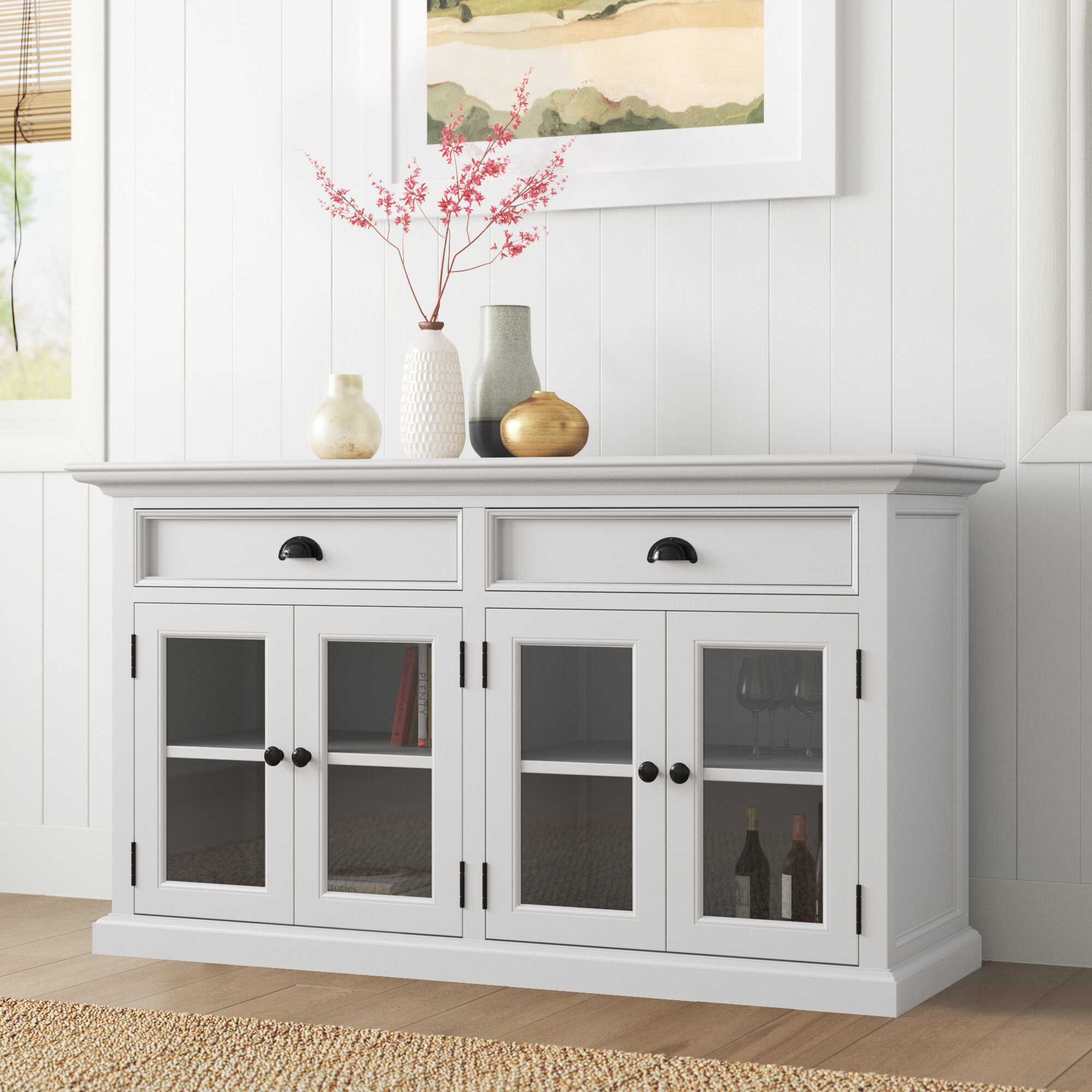 Beachcrest Home Avelar 57.09'' Sideboard & Reviews