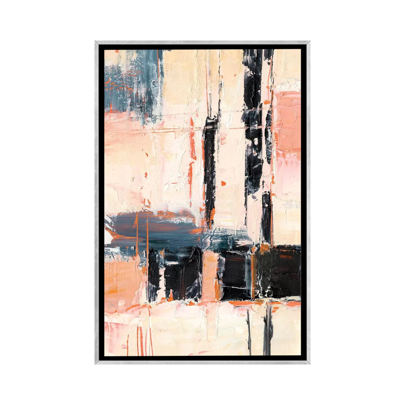 Corail et sable II par Ethan Harper - reproduction d'art, H 40 po x l 26 po x P 1,5 po, Pas de tapis