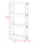 Coster 15.7'' W Steel Storage Rack with Wheels
